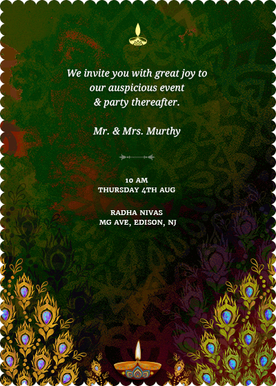 Ecstasy of a Dancing Peacock